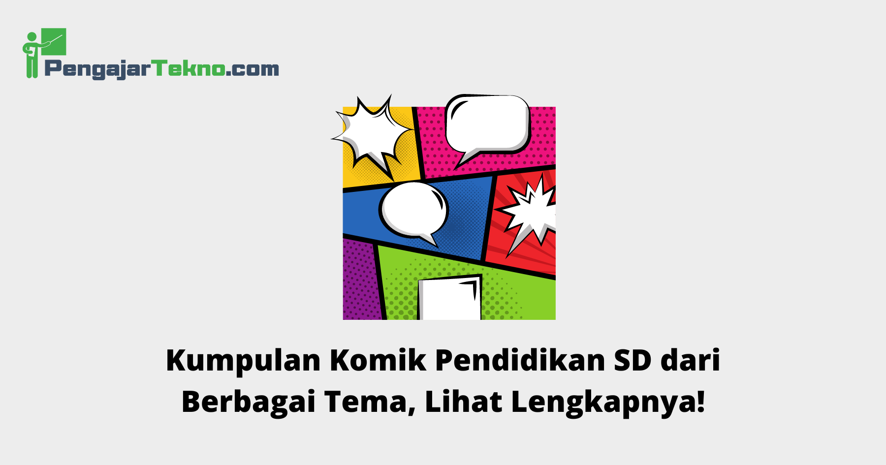 komik pendidikan sd