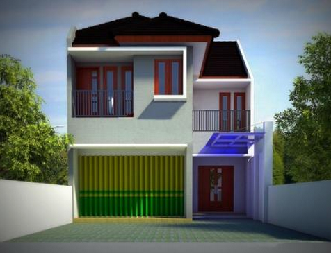 Desain Rumah dan Toko Kelontong