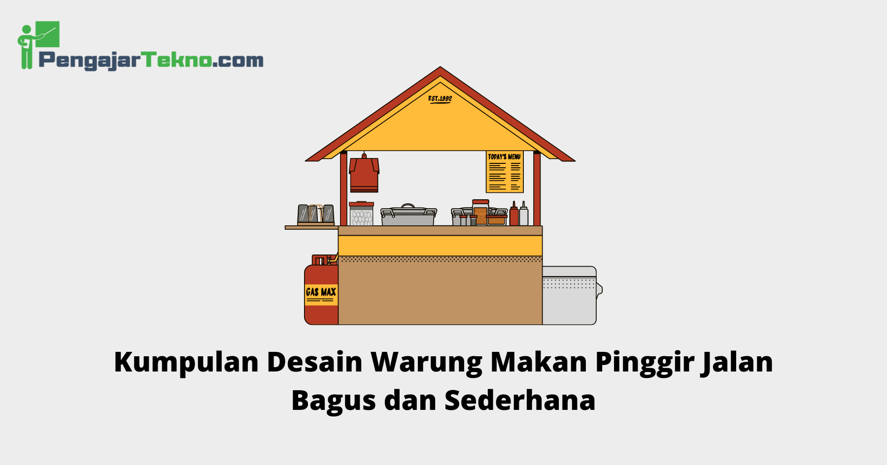 Desain Warung Makan Pinggir Jalan