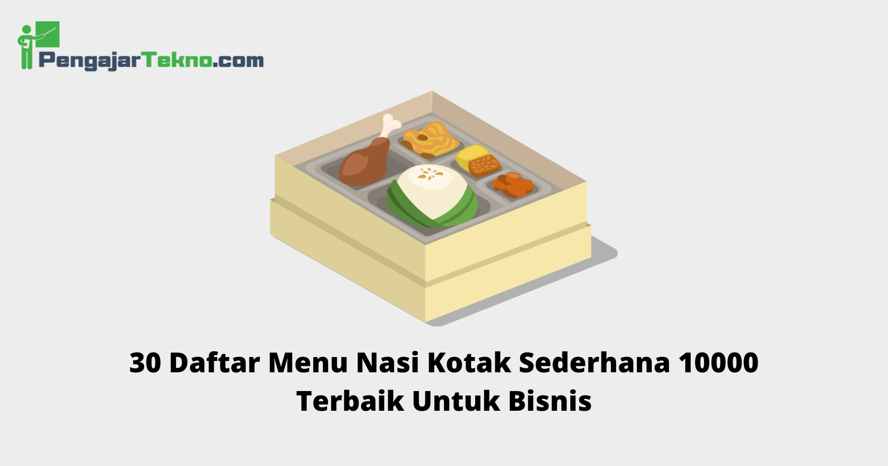 Menu Nasi Kotak Sederhana 10000 1