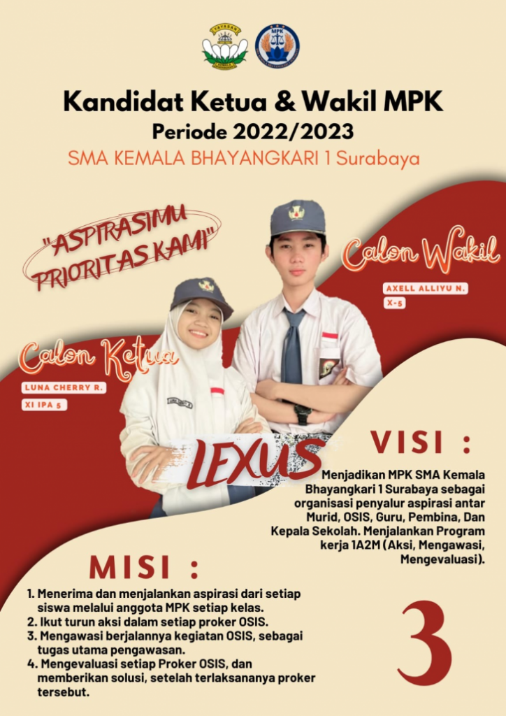 kata-kata untuk poster pemilihan ketua osis